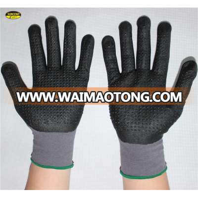 15G ultrafine foam nitrile working gloves