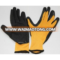 Latex Coated Work Gloves,Guantes Grip Yellow EN388