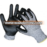 13G Cut Resistant Leve 5 Level 3 Nitrile Coated Gloves Working Gloves