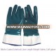 Nitrile coated Gloves InterLock Liner with Safety Cuff